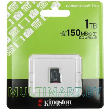 Карта памяти Kingston Canvas Select Plus microSDXC 1TB (SDCS3/1TBSP)